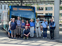 Abfahrt Göppingen Bahnhof zum Hohenstaufen
