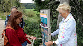 Lehrpfad  im Werdensteiner Moos