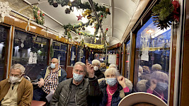 leider kein Glühwein bei der Fahrt